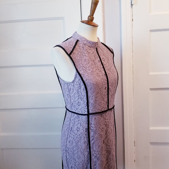 Forever 21 Cutout Back Lace Dress, Size L - Picture 5 of 15